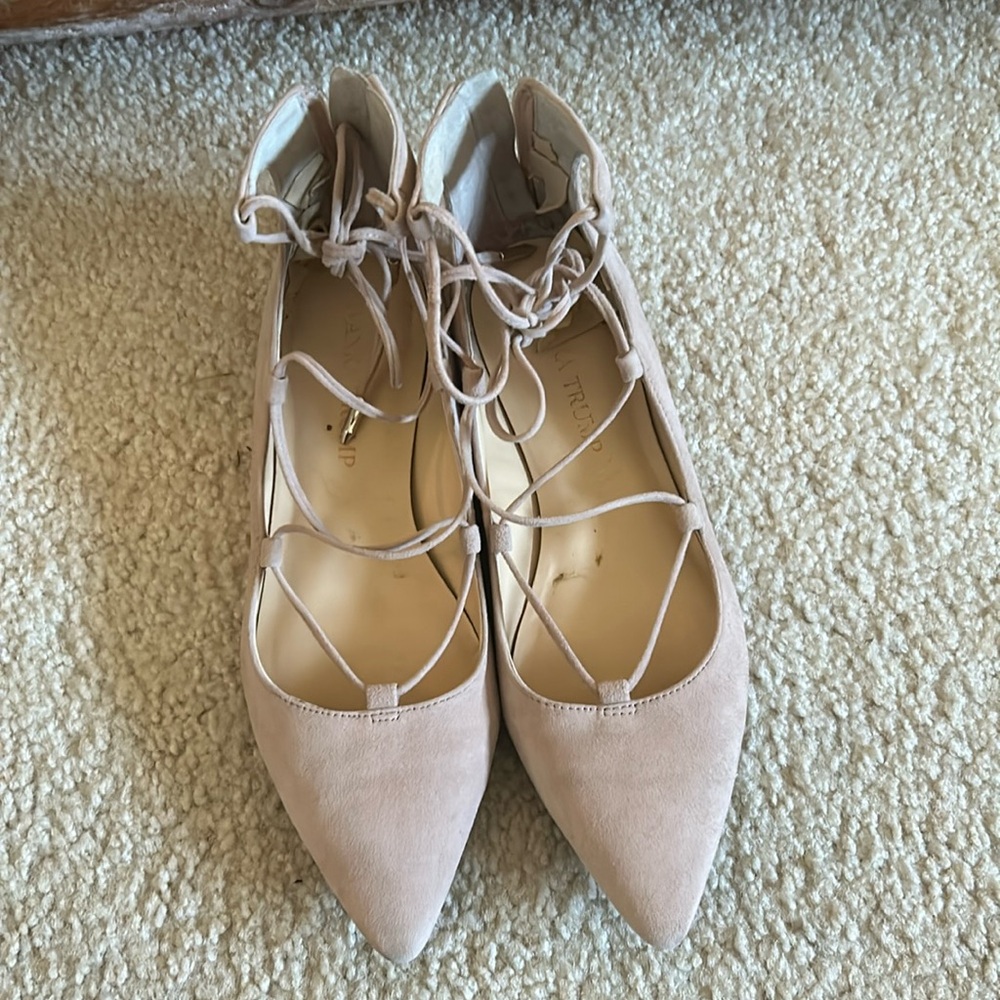 Ivanka Trump Women's Tropica Ballet Flat (Pastel Pink)